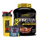 Kit Whey Protein Iso Blend Complex 2kg/coqueteleira/Pré treino 300g XPro N Kit Whey Protein Iso Blend Complex 2kg/coqueteleira/Pré treino 300g XPro N