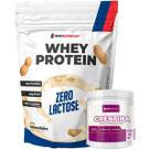 Kit Whey Protein Zero Lactose 900g Amendoim + Creatina Micronizada 300g NEWNUTRITION Kit Whey Protein Zero Lactose 900g Amendoim + Creatina Micronizada 300g NEWNUTRITION