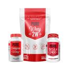 Kit Whey Pure 2W 900g+Colágeno 120Caps+Bcaa 120Caps PURETECH Kit Whey Pure 2W 900g+Colágeno 120Caps+Bcaa 120Caps PURETECH