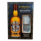 Kit Whisky Chivas Regal 12 anos 1000ml + Copo de Vidro Personalizado