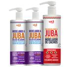 Kit Widi Care Linha Juba Encaracolando 500ml + 2 Geleias