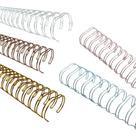 Kit Wire-o para Encadernação 2X1 A5 1" Colorido Marpax 20un Kit Wire-o para Encadernação 2X1 A5 1" Colorido Marpax 20un