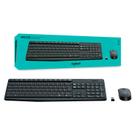 Kit Wireless Logitech MK235 Teclado e Mouse ABNT2 1000 DPI Preto