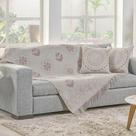 Kit Xale Decorativo Turin Jacquard Estampado 3 Peças - Mandala Rose