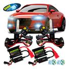 KIT XENON 8000K H7 12V 35W REATOR SLIM (Sincronização estoque) Variação:H27-X8
