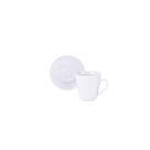 Kit Xícara Pires Café Nexus Porcelana 70ml 2 Peças Kit Xícara Pires Café Nexus Porcelana 70ml 2 Peças