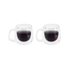 Kit Xícaras Chá/Cappuccino Porcelana 300ml 2pçs Kit Xícaras Chá/Cappuccino Porcelana 300ml 2pçs