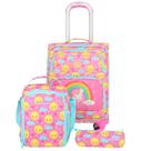 Kit Xtrem Com Mala 3 Peças Speedy Pack 326 Unicórnio Rosa