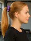 Kit Xuxinha Anti Frizz Elástico Liguinha Acessório para Cabelo Scrunchie - c9 KIT 3 XUXINHA