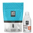 Kit Yamá Pó Descolorante Active 300g e Água Oxigenada 40vol 100ml