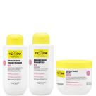 Kit Yellow Liss Shampoo + Máscara + Condicionador 500ml