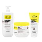 Kit Yellow Nutritive Tratamento Nutritivo - Shampoo 1L + Máscara 500ml + Leave-In 200ml Kit Yellow Nutritive Tratamento Nutritivo - Shampoo 1L + Máscara 500ml + Leave-In 200ml