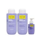 Kit Yellow Purple Silver - Shampoo & Condicionador 500ml + Pure Sérum 100ml