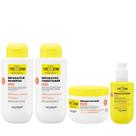 Kit Yellow Repair Tratamento Reparador - Shampoo & Condicionador 500ml + Máscara 300ml + Sérum Capilar 150ml Kit Yellow Repair Tratamento Reparador - Shampoo & Condicionador 500ml + Máscara 300ml + Sérum Capilar 150ml