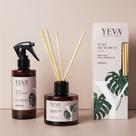 Kit YEVA Luxo Atlântico Âmbar - Perfume para Ambiente + Água Perfumada