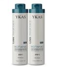 Kit Ykas Escova Progressiva Botânico 2x1l Kit Ykas Escova Progressiva Botânico 2x1l