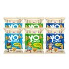 Kit Yo Snack Infantil Sabores Sortidos Vegano - Nhami Mami 6 Unidades 40g