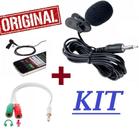 Kit Youtuber Microfone de Lapela Para Celular Smartphone Android Universal + Adaptador P2 p/ Gravação de Vídeos Kit Youtuber Microfone de Lapela Para Celular Smartphone Android Universal + Adaptador P2 p/ Gravação de Vídeos