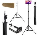 Kit Youtuber Tripé Para Câmera Celular Pedestal Ring Light Kit Youtuber Tripé Para Câmera Celular Pedestal Ring Light