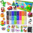 Kit Yowamho Fuse Beads, 6359 unidades, conjunto artesanal de 5 mm para maiores de 6 anos