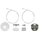 Kit Zafira Portas Traseiras - para Máquina do Vidro Elétrico