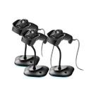 Kit Zebra 03 Leitores DS2208 Com Suporte 2D USB