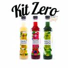 Kit Zero Dilute Frutas Vermelhas, Limão e Maça Verde Kit Zero Dilute Frutas Vermelhas, Limão e Maça Verde
