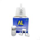 Kit04 AL Janela Correr 2 Folhas C/ Trinco e Puxador - Branco Kit04 AL Janela Correr 2 Folhas C/ Trinco e Puxador - Branco