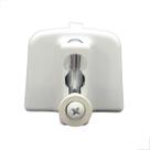Kit04 - Janela Correr Com 2 Folhas Com Trinco Metal Branco Kit04 - Janela Correr Com 2 Folhas Com Trinco Metal Branco