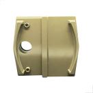 kit09A - Porta Correr Blindex Sem Miolo Metal Bronze
