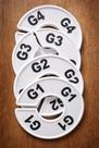 Kit1 Divisor de Arara G1ao G4 Separador de Cabides Branco