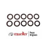 Kit10 Arruela Fenolit 12,5x 20x1 mm Celeron Lavadora Mueller