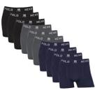 Kit10 Cuecas Masculina Boxer Polo Wear Microfibra Sem Costura Kit10 Cuecas Masculina Boxer Polo Wear Microfibra Sem Costura