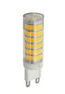 Kit10 Lâmpada Led Halopim G9 7w Lustres E Pendentes Bivolt - BRANCO QUENTE
