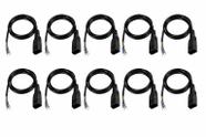 Kit10 rabicho femea 3x1,5mm 1,5mt atox Kit10 rabicho femea 3x1,5mm 1,5mt atox