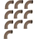 Kit10pcs-curva 90 Soldavel 40mm Amanco