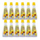 KIT12 Adoçante Dietético Vist Plus Diet Amarelo 90Ml - Vitalab