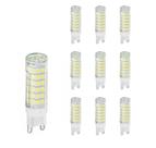Kit12 Lâmpada Led Halopim G9 7w Lustres E Pendentes Bivolt - BRANCO FRIO