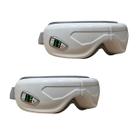 Kit2 Massageador Elétrico para os Olhos Vibração AirBag Aquecimento Bluetooth Recarregável Branco G94 - Gran Belo