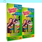Kit2 Rolo Adesivo Tira Pelos Scotch-Brite 100Mmx3,1M 21Folha Branca Kit2 Rolo Adesivo Tira Pelos Scotch-Brite 100Mmx3,1M 21Folha Branca