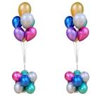 Kit2 Suporte Balão Base Bexiga 1,30m Armação Decoração Festa