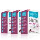 Kit3 Nutri Mulher Multivitamínico Biotina Complexo B Equaliv
