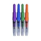 Kit4 Caneta Colorir Pet Tattoo Grooming Pop Sopro Happy Hour