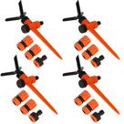 Kit4 Irrigador 3j Engate Rápido Conector Mangueira Mazaflex