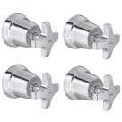 Kit4pcs-Acabamento Registro Decabase Max 4900.c34.pq
