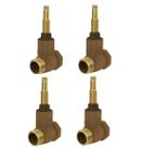 Kit4pcs-base Registro De Pressão 3/4 4416.202 Deca