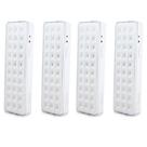Kit4pcs-lâmpada Luminária De Emergência 30 Leds Litio Slim Kit4pcs-lâmpada Luminária De Emergência 30 Leds Litio Slim