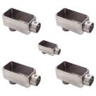 Kit5 condulete lb 1 12 tramontina