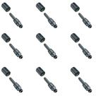 KIT6 Ponteira ¼" e Anel Oring Lavadora Karcher K2 19943770