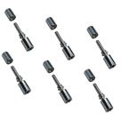 KIT6 Terminal Prensável 10mm ¼” tipo Copo lavadora Jacto